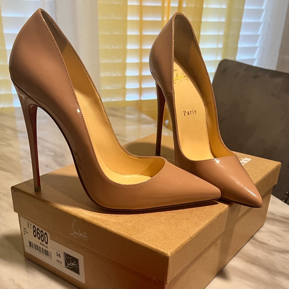 So Kate 120MM Patent Pump 8B/38EU NUDE